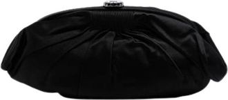 Chanel Pre-owned Clutches, female, Black, Size: ONE SIZE Pre-owned Fabric Clutch