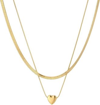 Adornia Adornia 18K Plated Stainless Steel Necklace