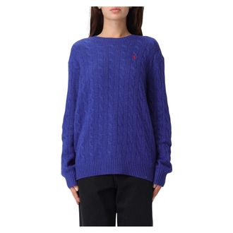 Polo Ralph Lauren Dames, Truien, Blauw, Maat: XS Wol