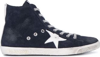 Golden Goose Francy Klassiek su&egrave;de bovenwerk van glanzend leer Ster