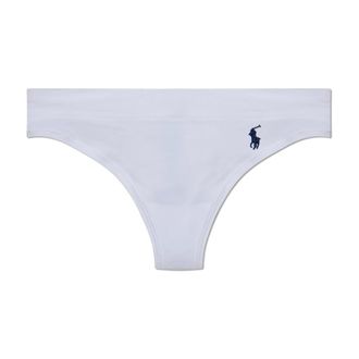Polo Ralph Lauren Tanga Club de Algod&oacute;n - Underwear - Mujer - Blanco - XS