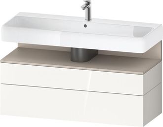 Duravit Qatego Mueble Bajo Lavabo, 1 Extra&iacute;ble Y 1 Caj&oacute;n, - Duravit