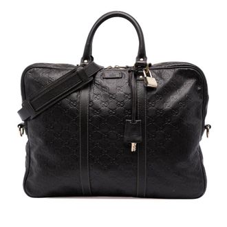 Gucci Pre-owned Gucci Guccissima Business Bag Unisex QBPHQAN3ZUFJDO17