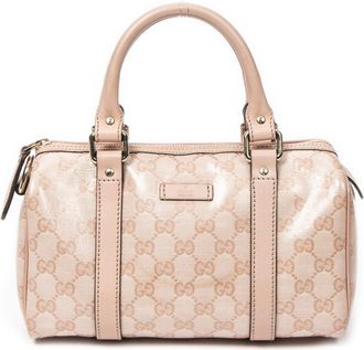 Gucci Pre-owned Womens Mini Joy Boston Handbag - Pink - One Size