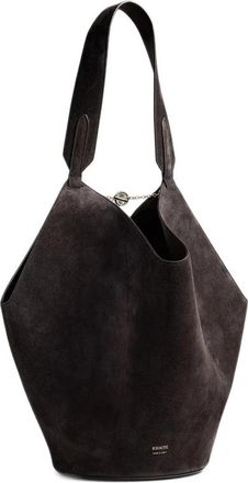 Khaite Suede Shoulder Bag