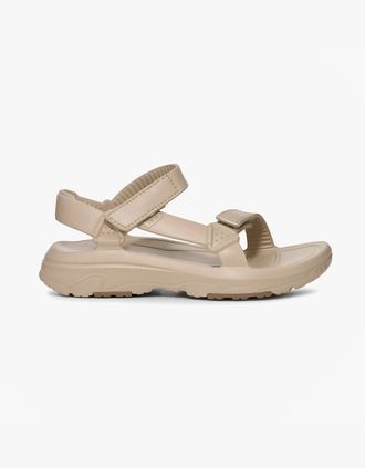 Teva Womens Teva APREAQUA DRIFT Womens Cross Strap Sandals Oyster Grey - Tan - Size: 6