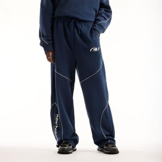 New Balance Trackside - Pantaloni in spugna blu navy nb