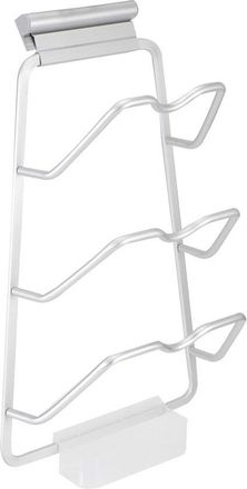 No Brand Estante De Aluminio De 3 Niveles Para Tapas De Ollas, Soporte De Pared Para Tapas De Sartenes, Organizador De Tapas De Ollas, Art&iacute;culos Modernos Para 