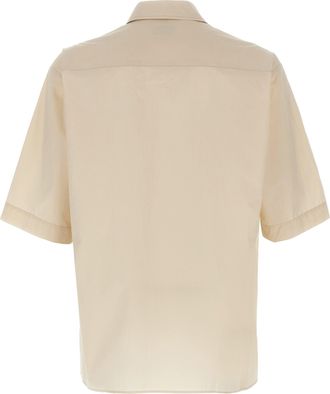 Christophe Lemaire Mens Beige Cotton Blouse