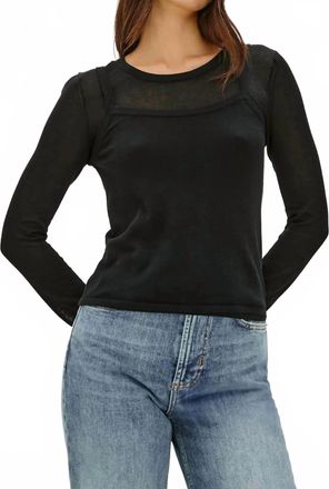 Rails Lovisa Long Sleeve Top In Black