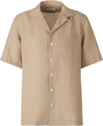 Lardini Camicia a maniche corte - Toni neutri