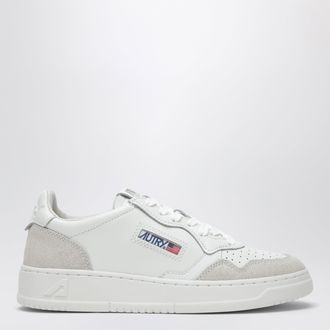 Autry Medalist Low sneakers in white leather and suede
