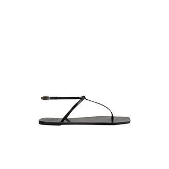 ATP Atelier Alassio Sandalia Plana - Shoes - Mujer - Negro - 37 EU