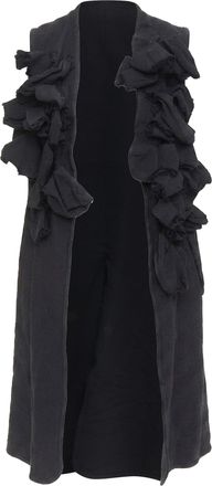Comme Des Gar&ccedil;ons Comme Des Garcons 2017 Ruffle Long Vest