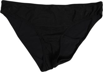 Dolce & Gabbana Bottoms, female, Black, Size: S Nylon Stretch Slip Brief