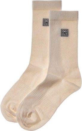 Toteme Toteme 2Pk Monogram Socks