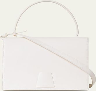 Akris Alice Flap Leather Crossbody Bag