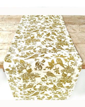 French Home Honeysuckle Table Runner