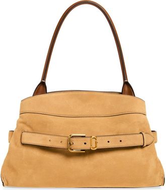Marc Jacobs The Dakota Large Suede Satchel in Sahara at Nordstrom