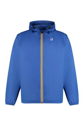 K-Way Claude Hooded Nylon Jacket