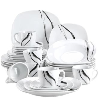 OEM Juego De Vajilla De Porcelana, Material Ecol&oacute;gico, Estilo Occidental