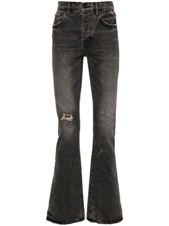 Purple P004 bootcut jeans - Black