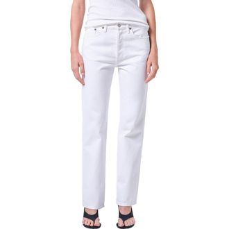 A Gold E Lana Jeans in Marshmallow Clean White at Nordstrom, Size 23