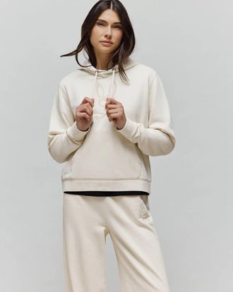 Psycho Bunny WoMens Roux Sequin French Terry Hoodie 250 PRISTINE / XS