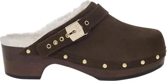 Scholl Schoenen - Dames - Klompen - Bruin - 36 EU - Schoenen