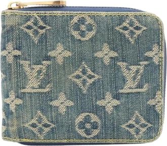 Louis Vuitton Portafoglio Bi-fold Pre-owned - - Pre-owned - Donna - Blu - ONE SIZE