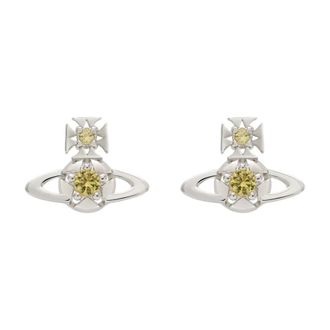 Vivienne Westwood Earrings, female, Yellow, Size: ONE SIZE Lee Orb Earrings