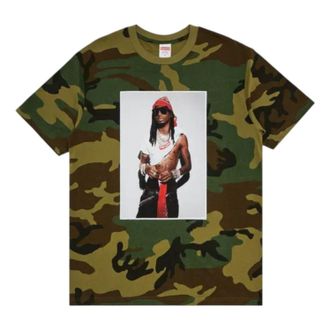 SUPREME Playboi Carti T-Shirt Woodland Camo FW25T50-WOODLAND-CAMO