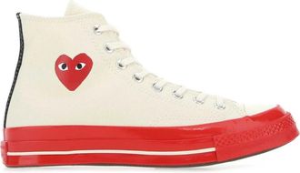 Comme Des Gar&ccedil;ons Chuck 70 High Top - Heren - Sneakers - Wit - 42 EU - Katoen - Schoenen