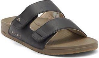 Reef Spring Breakpoint Slide Sandal in Black/tan at Nordstrom Rack, Size 10