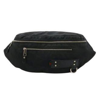 Gucci Pre-owned Nylon Canvas Waist Bag - Dames - Pre-owned - Zwart - Maat: ONE Size Nylon