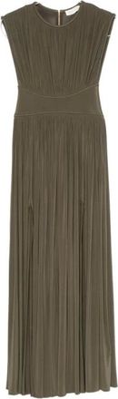 Zimmermann Gowns, female, Green, Size: 2XS Pleated Dress