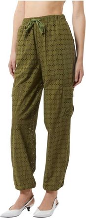 Silvian Heach Donna, Pantaloni, Verde, L, new