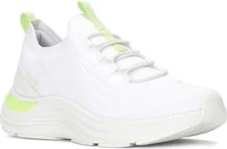 Keds Bliss Slip-on Sneaker in White/neon Lime Green at Nordstrom, Size 6.5