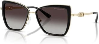 Michael Kors Sea Island Zonnebril - Dames - Zonnebrillen - Zwart - 55 MM - Accessoires