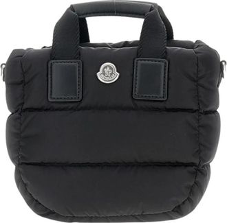 Moncler Borsa Micro - Dames - Handtassen - Zwart - ONE Size - Nylon - Tassen