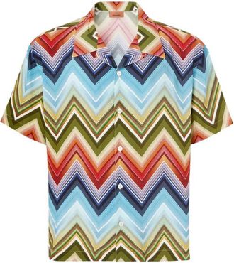 Missoni Hemd mit Zickzackmuster