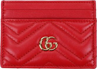 Gucci Pelle Rossa Donnas Portadocumenti