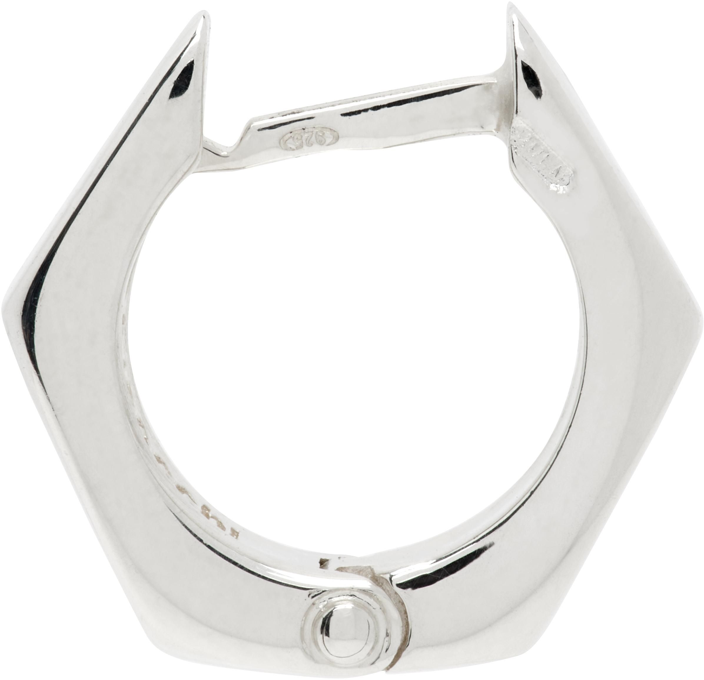 Emanuele Bicocchi Silver Bolt Single Earring from $86.00