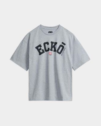 Ecko Overstand Tee in Grey Heather at Nordstrom, Size Medium