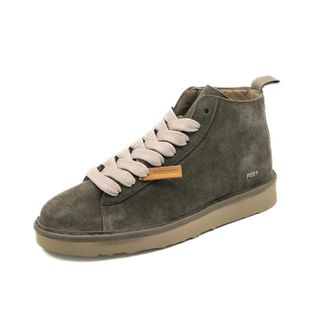 Panchic Schoenen, Heren, Grijs, 44 EU, Leer, P001 Enkellaars