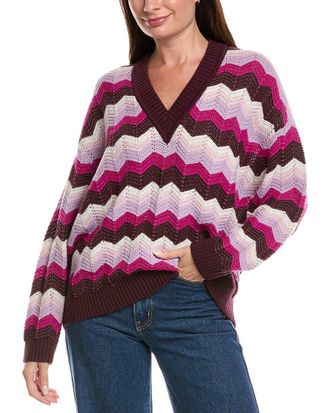 M Missoni Oversized Wool-Blend Sweater