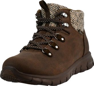Skechers Womens Synergy-Cold Daze Boot, Chocolate, 11