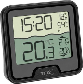 TFA Dostmann Tfa Dostmann Marbella Term&oacute;metro Para Piscina Negro 90x30x85 Mm