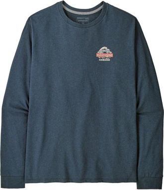 Patagonia L/S Great Waves Responsibili-Tee Longsleeve f&uuml;r Herren | blau