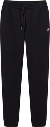 A|X Armani Exchange Stretch Cotton Joggers - Dames - Sweatpants - Zwart - XS - Katoen - Broeken